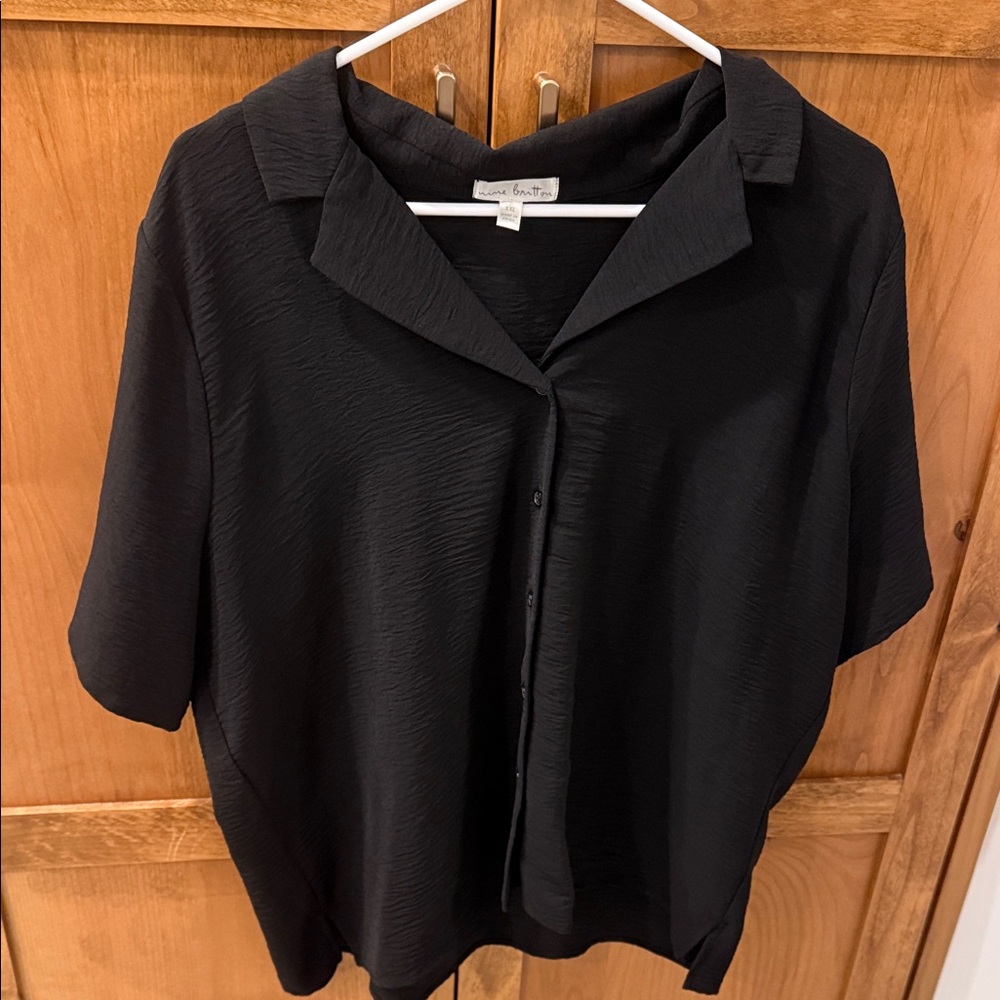 Nine Britton Classic Black Short Sleeve Shirt